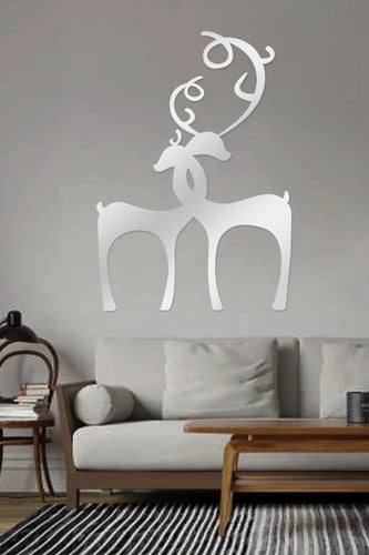 لوحة اكريليك بنقشة غزال