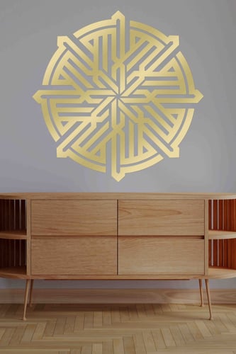 لوحة اكريليك بنقشة عصرية فنية