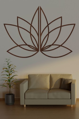 لوحة خشبية بنقشة "زهرة الأوركيد"