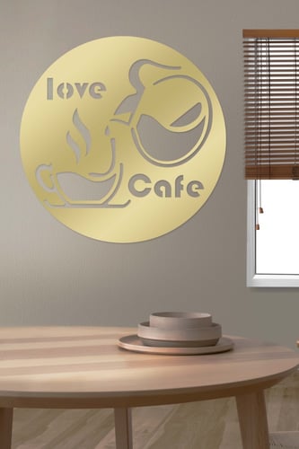 لوحة اكريلك بنقشة فنية للقهوة