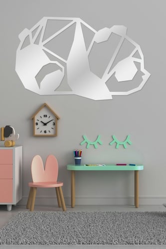 لوحة اكريليك بنقشة الباندا