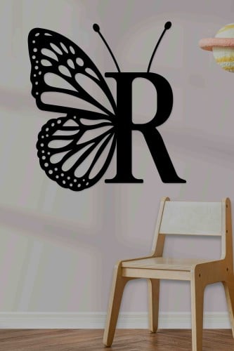 لوحة اكريليك بنقشة حرف من إختيارك