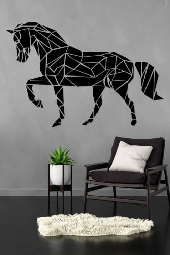 لوحة اكريليك بنقشة الحصان