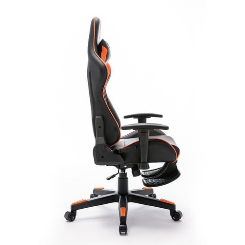 كرسي قيمز K3 لون أسود و برتقالي