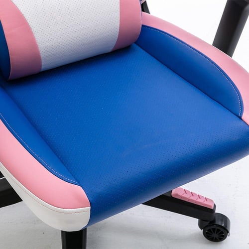 كرسي قيمز K4 لون وردي و أبيض و أزرق