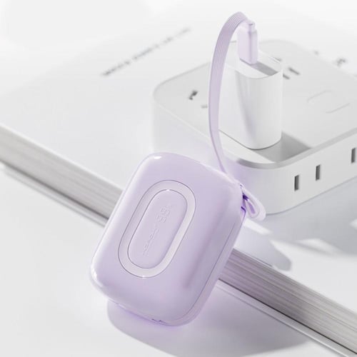 شاحن متنقل MiniGo بسعة 10,000 ملي أمبير- لافندر