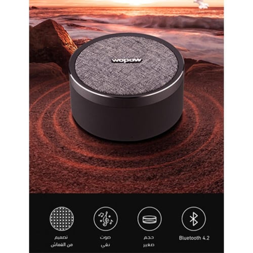 سبيكر لاسلكية اسود أي بي 03