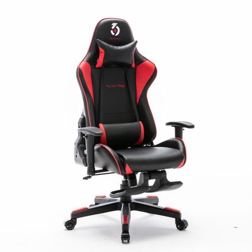 كرسي قيمز K3 لون أسود و أحمر