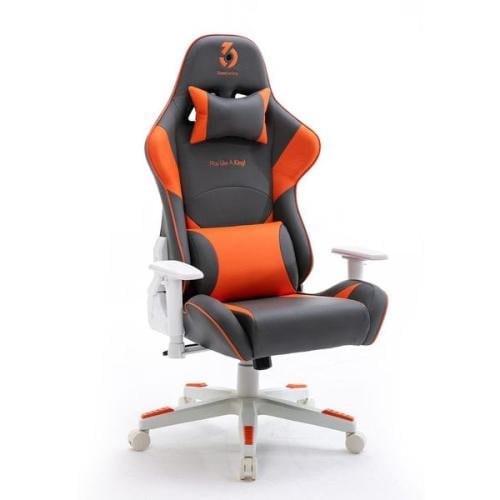 كرسي قيمز K2 لون برتقالي و رمادي