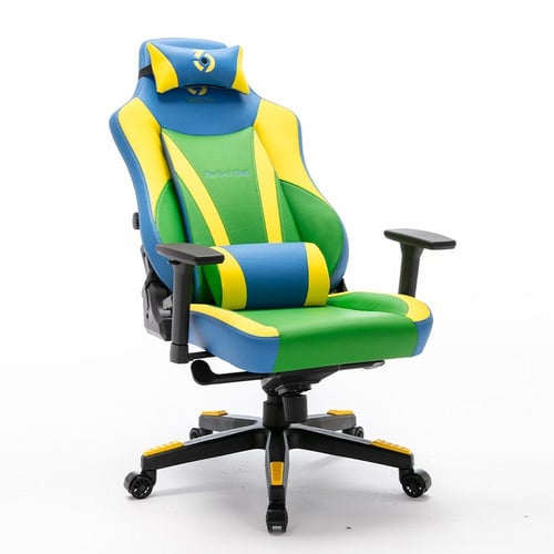 كرسي قيمز K4 لون أصفر و أزرق و أخضر