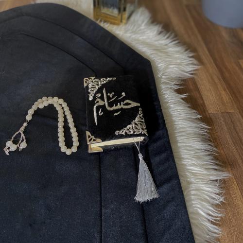 مجموعة رجالية باللون الاسود - 3 قطع