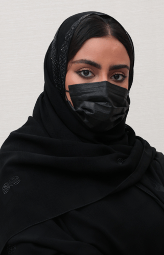 طرحة خيشة فصوص اسود 725