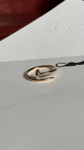 خاتم كارتييه روز قولد