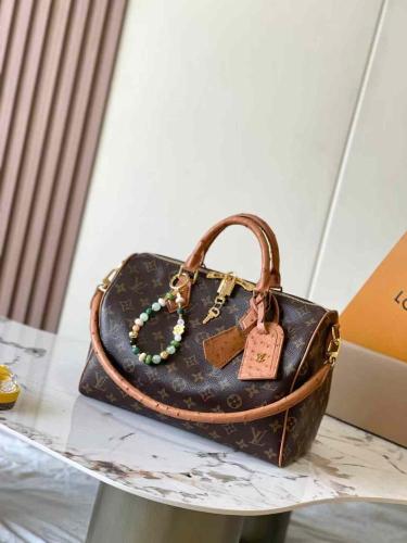 شنطة لوي فيتون Speedy Soft 30 Boho مقاس30cm