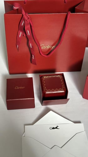 خاتم كارتييه روز قولد