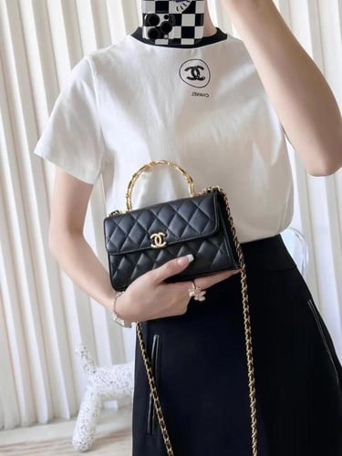 شنطة شانيل كروس باق مقاس 18cm