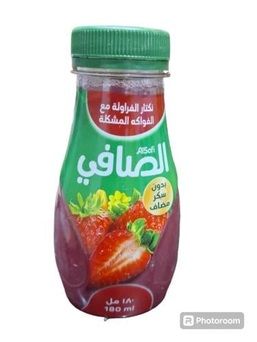 عصير نكتار الفراولة مع الفواكه المشكلة الصافي 180...