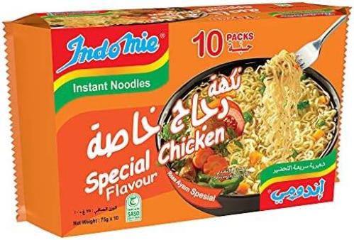 إندومي بنكهة دجاج خاصة مجموعة 10 حبات × 75 جرام