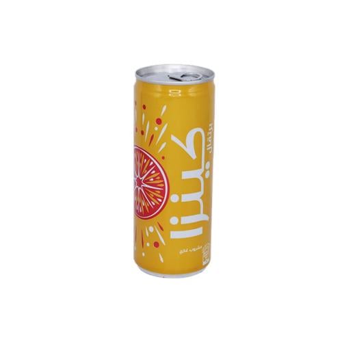 Kinza orange carbonated drink 250 ml