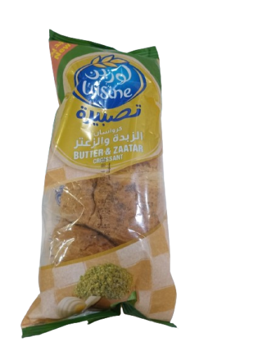 تصبيرة كرواسان الزبدة والزعتر