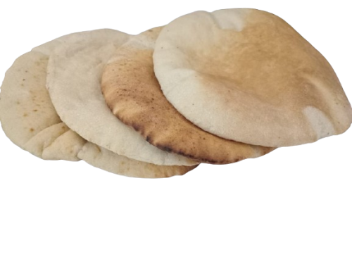 عيش أبيض بلدي طازج 4 حبات