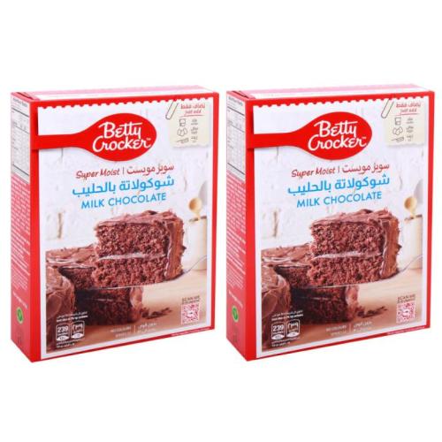 بيتي كروكر خليط كيكة الشوكولاتة بالحليب 500 جرام