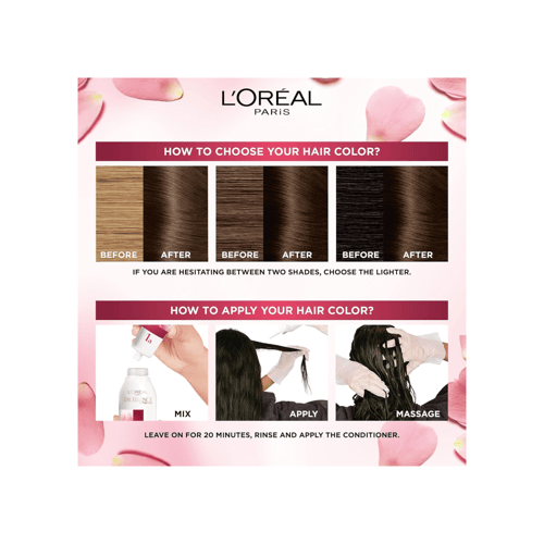 لوريال باريس إكسلانس كريم صبغة الحماية الثلاثية لل...