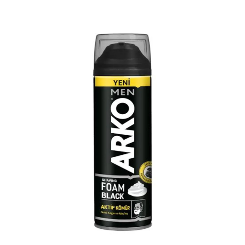 Black shaving foam from Arco 200 ml