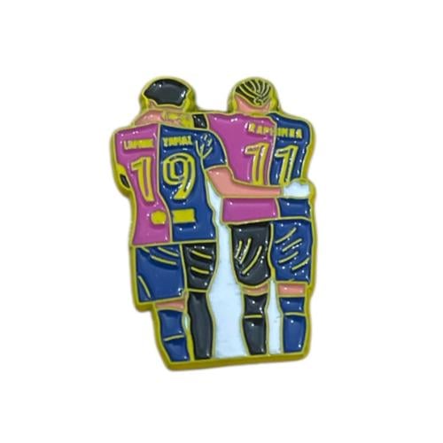 ملصق / ستيكر معدنية لاعبين برشلونا