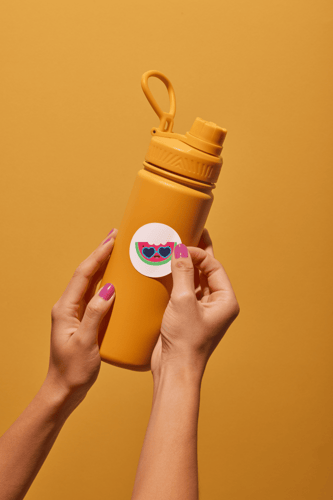 ستيكرات حسب الطلب مربع / دائري 3, 4, 5, 6 CM تبدأ...