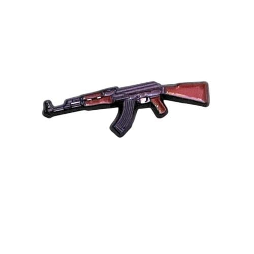 ملصق / ستيكر معدني بندقيه