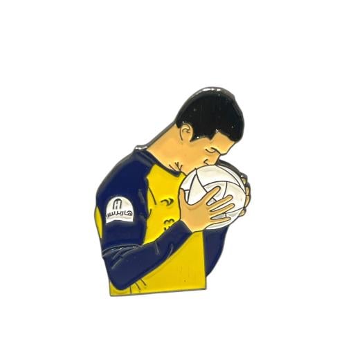 ملصق / ستيكر معدني لاعب النصر