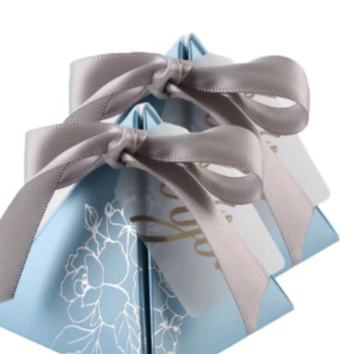 2 بوكس توزيعات مثلث مع 2 شريط المجموعة