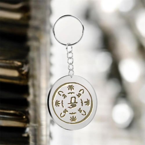 ميداليه اكريلك بشعار يوم التأسيس