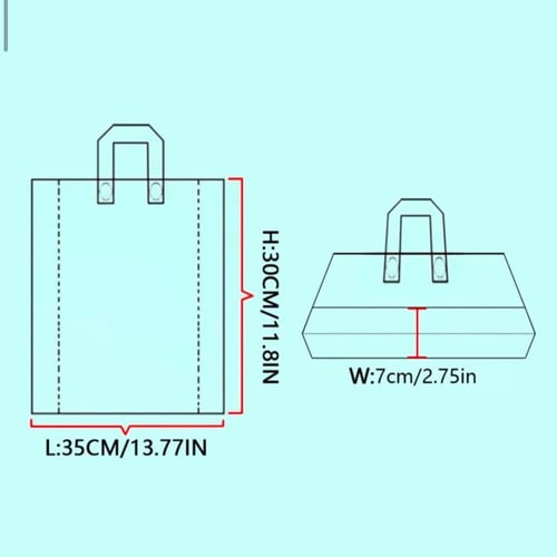 كيس بلاستيك رسمه النمر