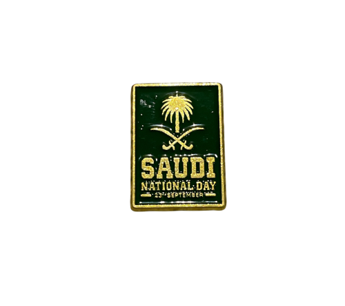 ملصق / ستيكر معدنية شعار السعوديه