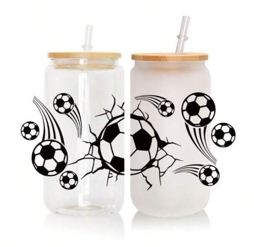 كوب زجاجي كوره قدم 1