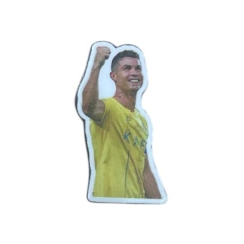 ملصق / ستيكر معدنية رونالدو النصر