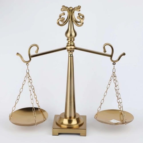 ديكور ميزان العداله ( حجم كبير )