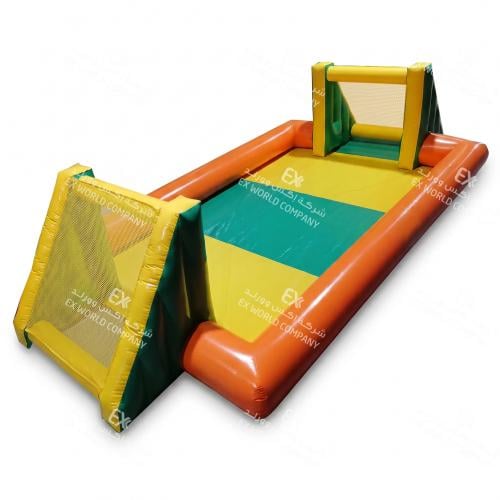 Soap play area 8 × 4 meters
