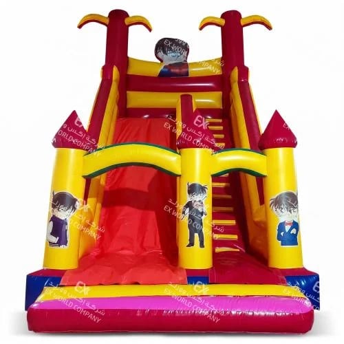 Conan the Detective slide with ladder and stairs 7×4×7 meters