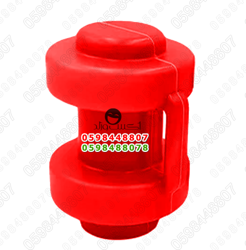 غطاء عمود حامي شبك نطيطة ترامبولين لون أحمر