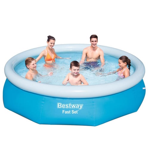 مسبح طوق نفخ ازرق 3.05×3.05×0.76متر يتسع 6 اشخاص