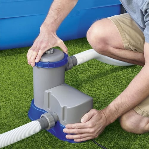 فلتر تنظيف مسبح برأسين 1500 جالون