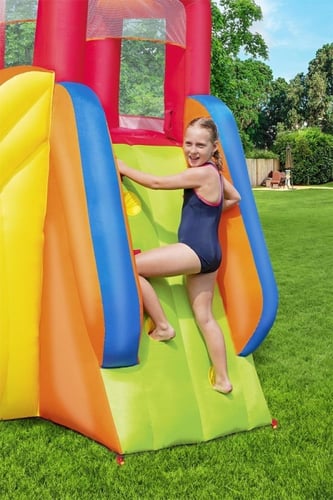 زحليقة مائية مع حوض الملاهي 3.66×3.37×2.41 متر تتح...