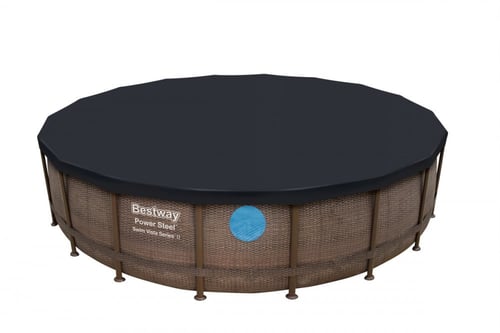 غطاء مسابح أعمدة دائري 5.49متر