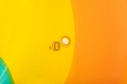 مسبح اطفال نفخ مستطيل طبقتين المصاصة 3.02×1.70×0.5...