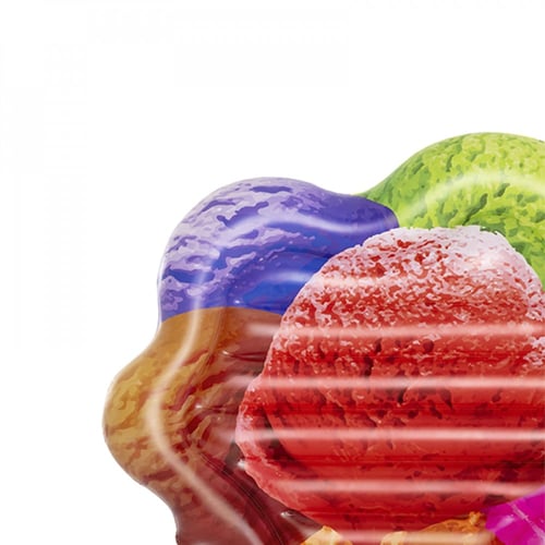 فرشة سباحة نفخ جلسة استرخاء ايس كريم 1.88×1.30متر