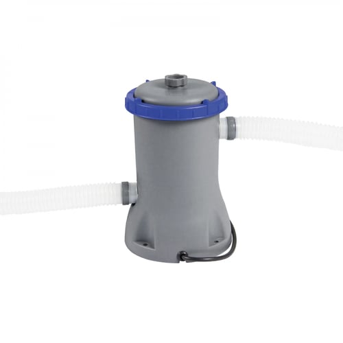 مسبح أعمدة مستطيل رصاصي مع فلتر وسلم 4 متر × 2 متر...