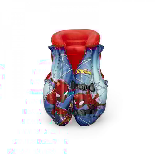 جاكيت سباحة اطفال نفخ اسبيدر مان 51×46سم